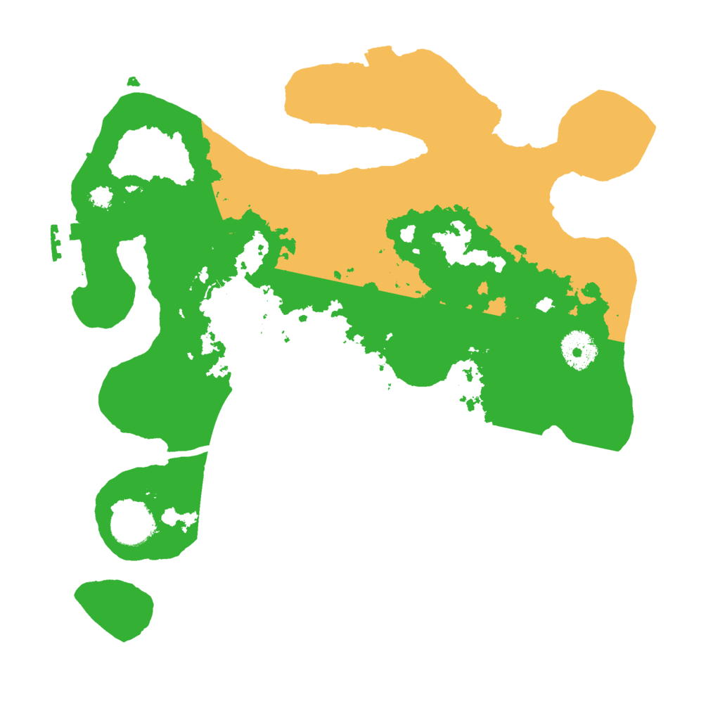 Biome Rust Map: Procedural Map, Size: 3000, Seed: 9229