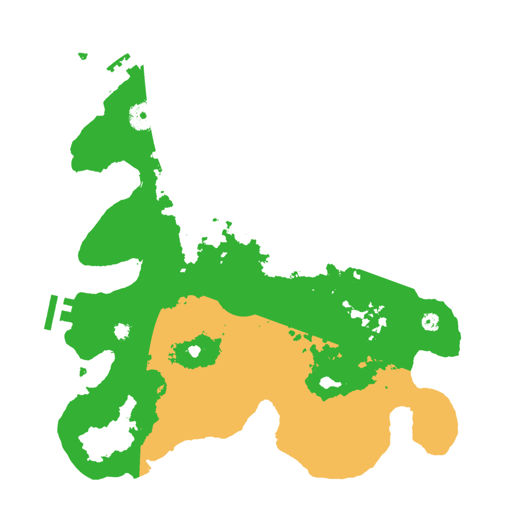 Biome Rust Map: Procedural Map, Size: 3000, Seed: 1112002250