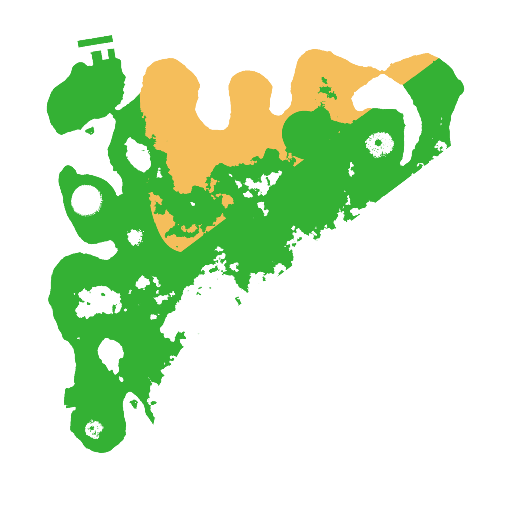 Biome Rust Map: Procedural Map, Size: 3000, Seed: 497853643
