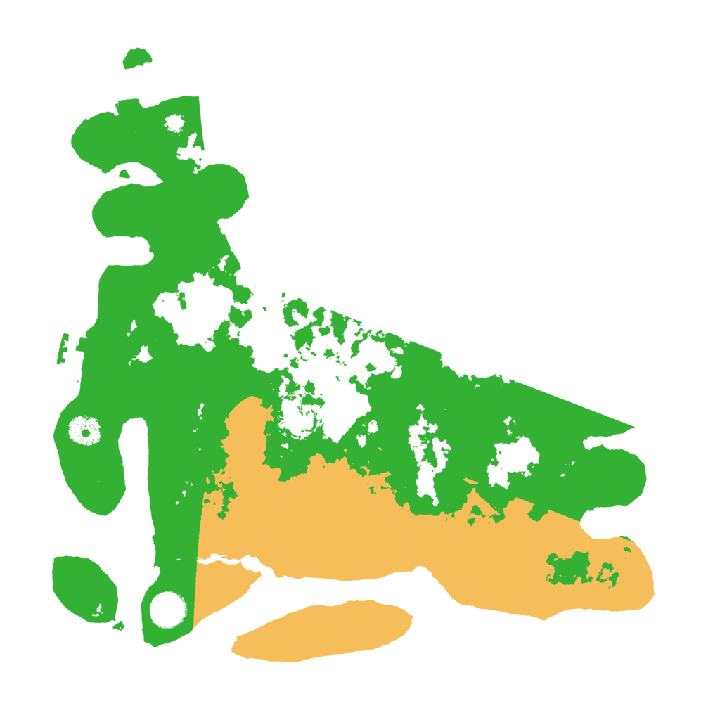 Biome Rust Map: Procedural Map, Size: 3500, Seed: 191754179