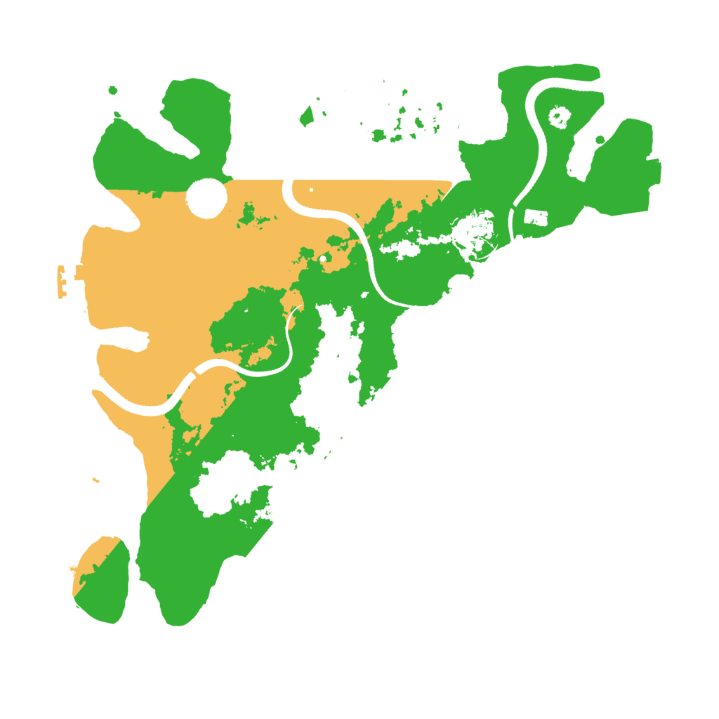 Biome Rust Map: Procedural Map, Size: 3300, Seed: 1387415134