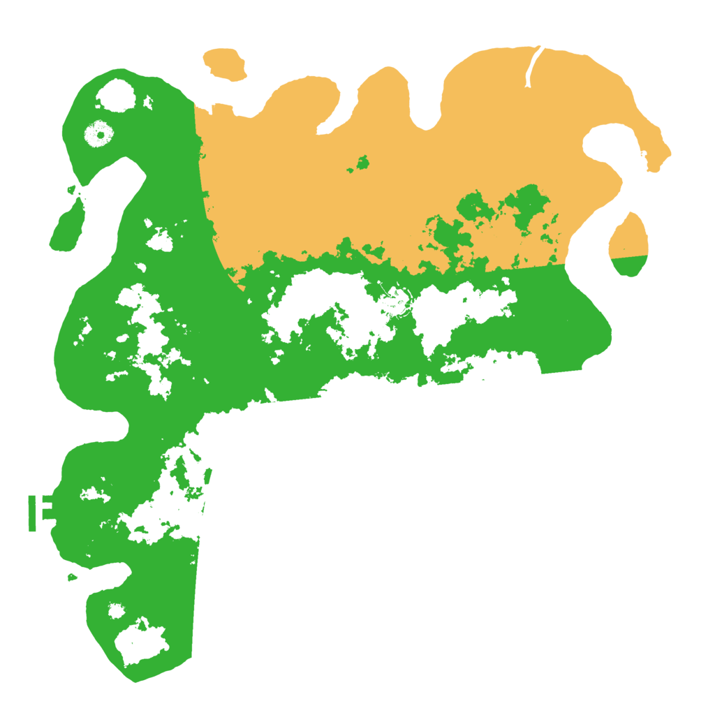 Biome Rust Map: Procedural Map, Size: 4000, Seed: 8303