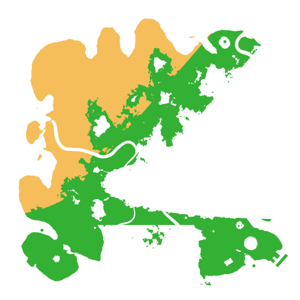 Biome Rust Map: Procedural Map, Size: 3950, Seed: 284773120