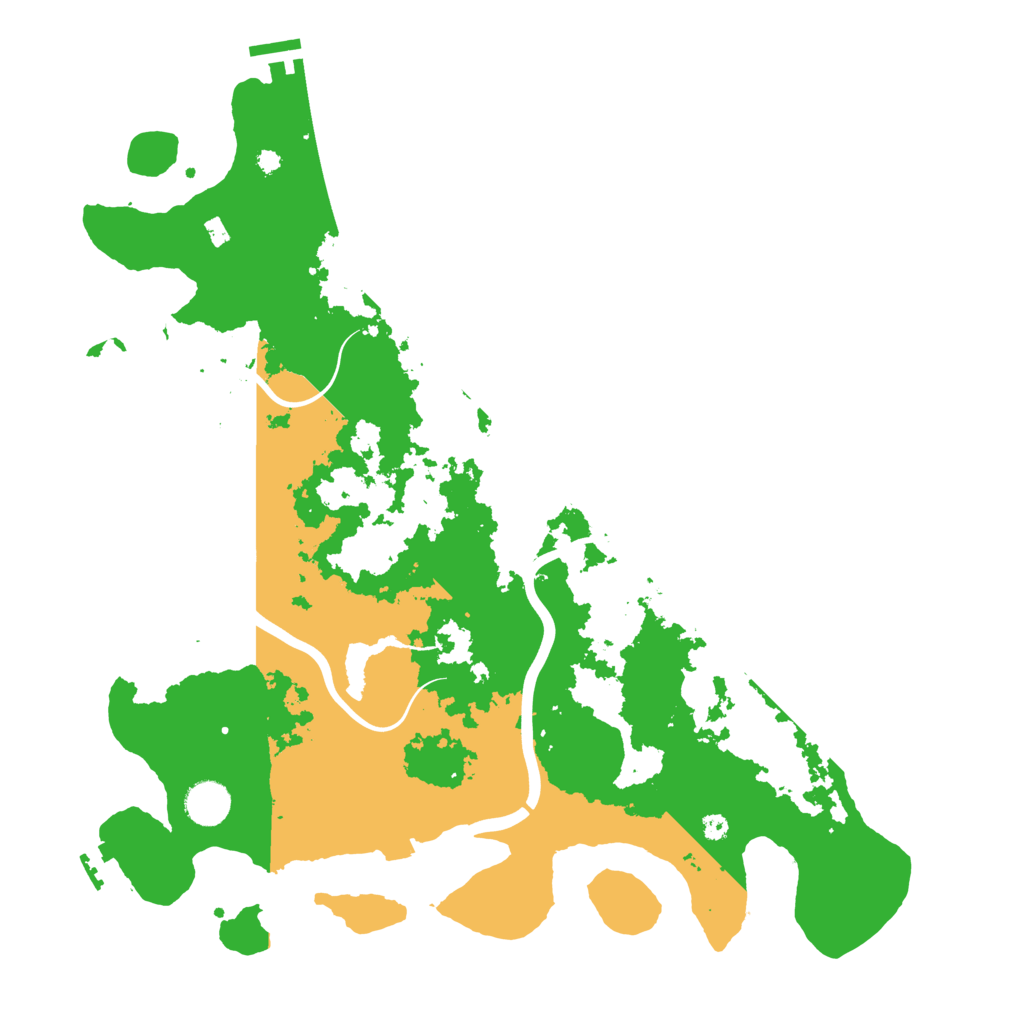 Biome Rust Map: Procedural Map, Size: 4000, Seed: 531235520