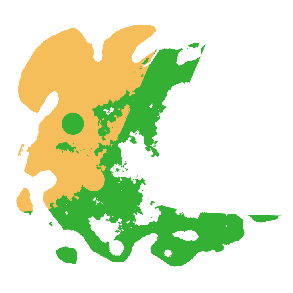 Biome Rust Map: Procedural Map, Size: 3500, Seed: 1317165332