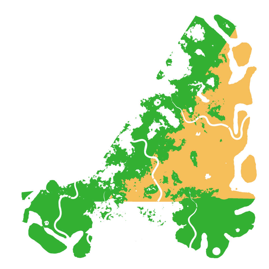 Biome Rust Map: Procedural Map, Size: 6000, Seed: 1779520994