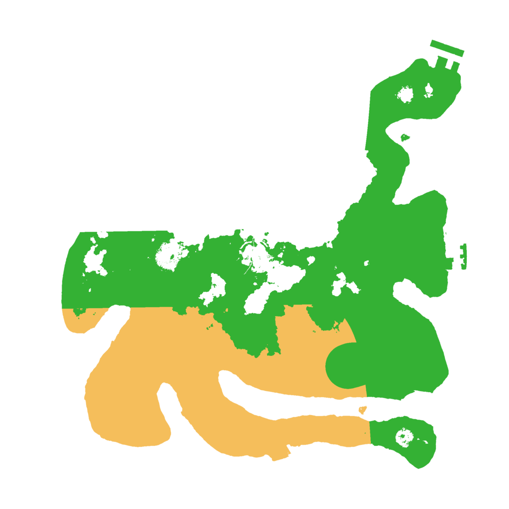 Biome Rust Map: Procedural Map, Size: 3000, Seed: 505437654