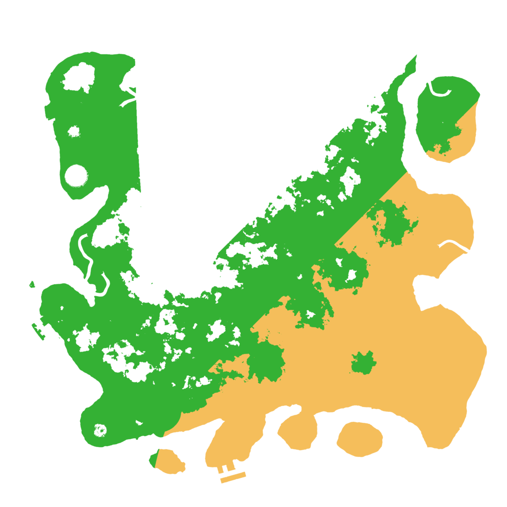 Biome Rust Map: Procedural Map, Size: 4000, Seed: 1593910974