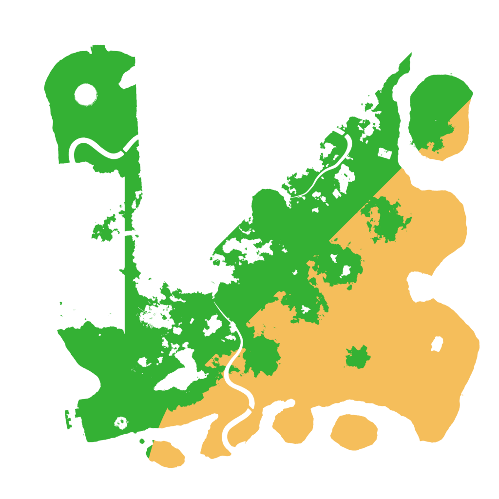 Biome Rust Map: Procedural Map, Size: 4000, Seed: 1593910974