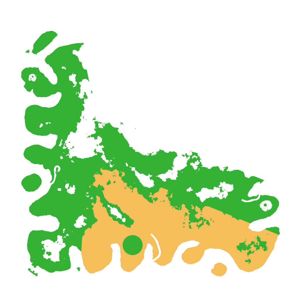 Biome Rust Map: Procedural Map, Size: 4000, Seed: 1291197599