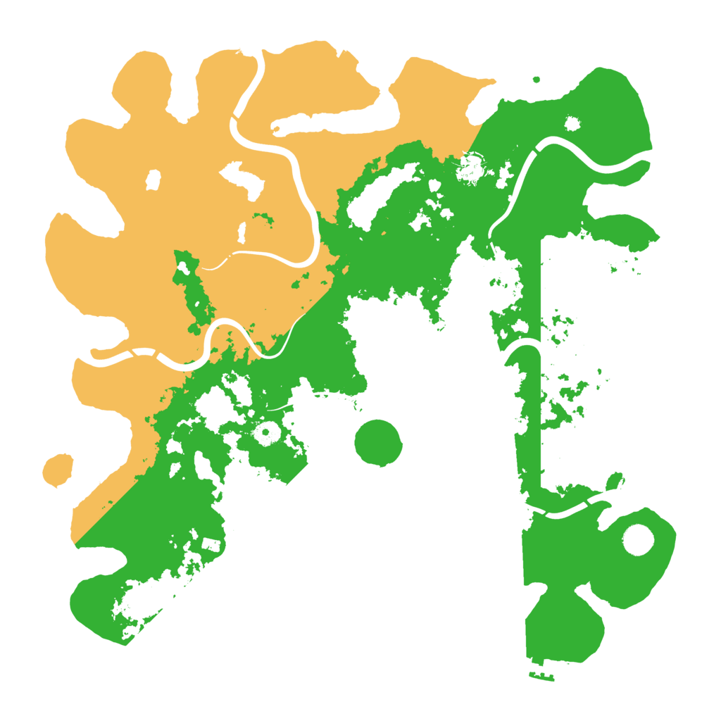 Biome Rust Map: Procedural Map, Size: 4250, Seed: 1982069651