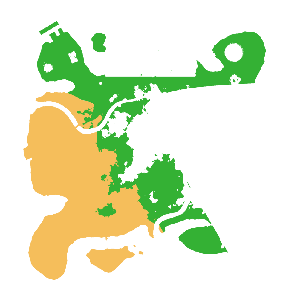 Biome Rust Map: Procedural Map, Size: 3000, Seed: 1683342993