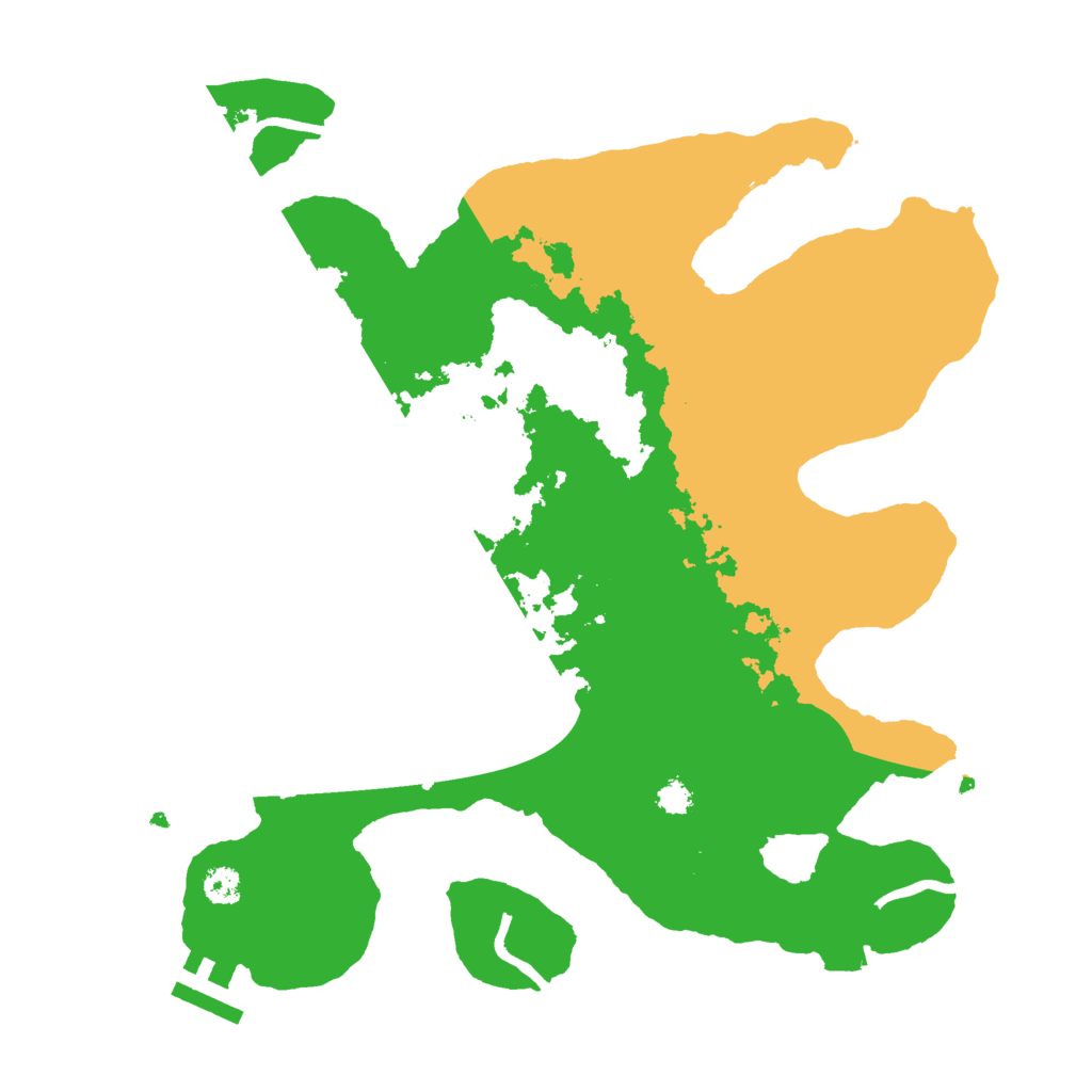 Biome Rust Map: Procedural Map, Size: 3000, Seed: 1580074228