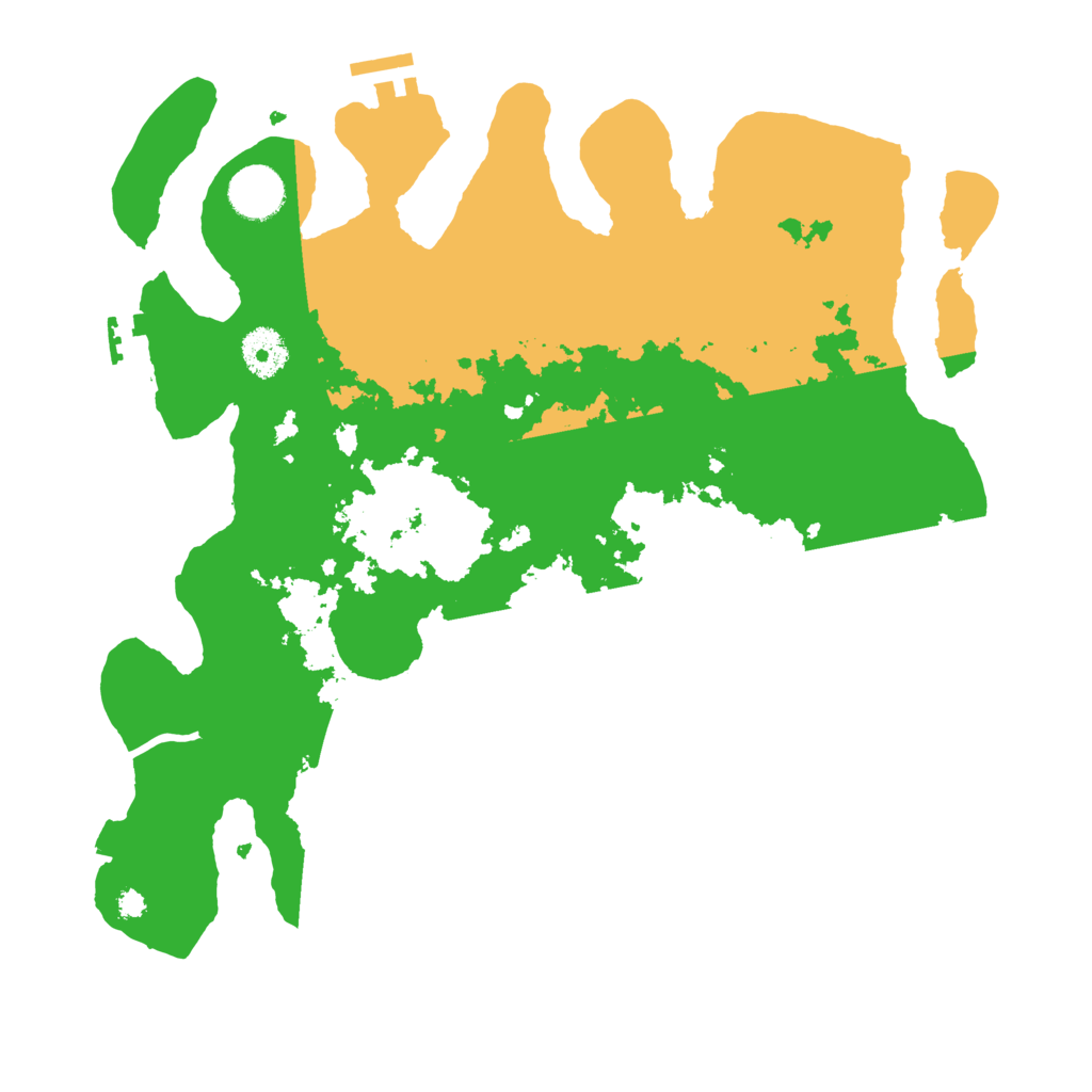 Biome Rust Map: Procedural Map, Size: 3500, Seed: 1605593203