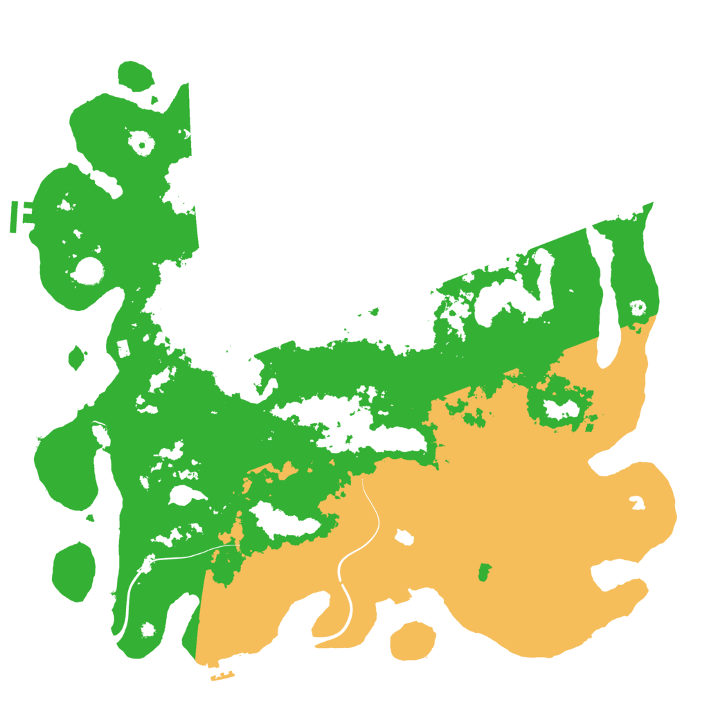 Biome Rust Map: Procedural Map, Size: 4500, Seed: 19379040