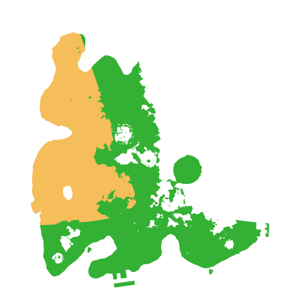 Biome Rust Map: Procedural Map, Size: 3000, Seed: 1622727756