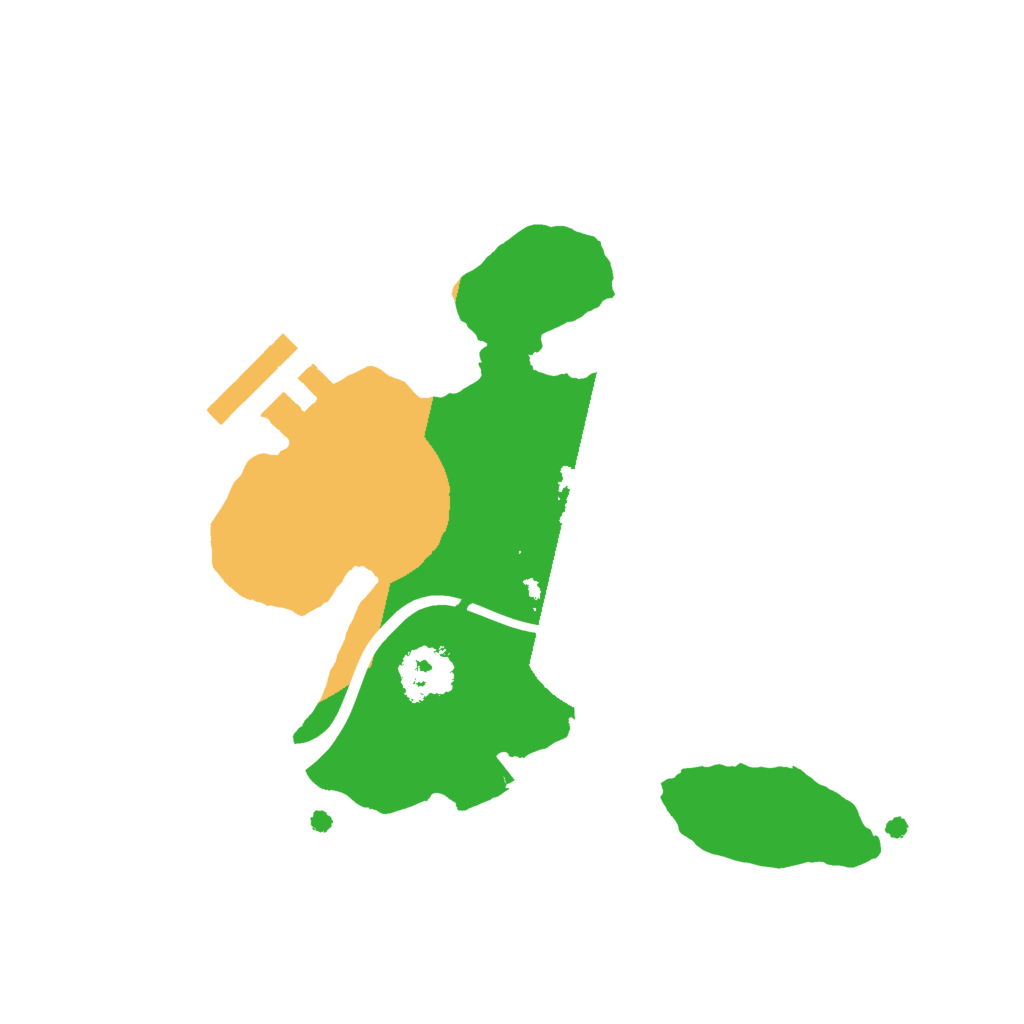 Biome Rust Map: Procedural Map, Size: 1900, Seed: 145789124