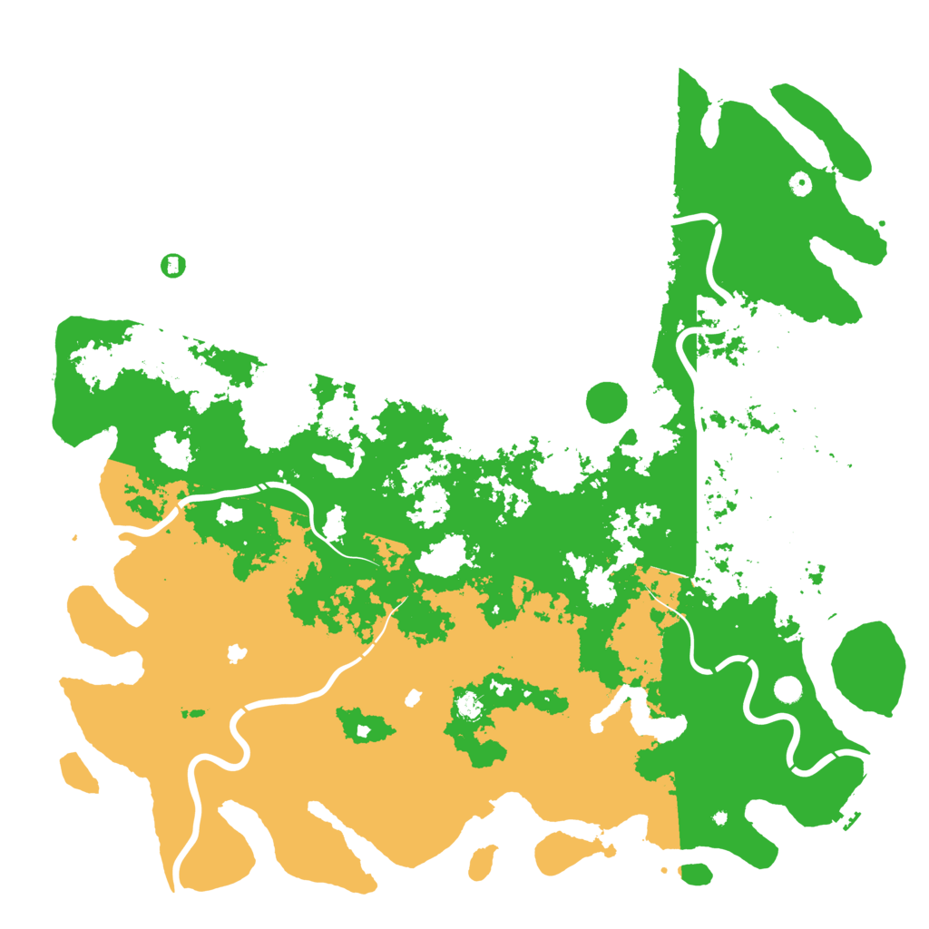 Biome Rust Map: Procedural Map, Size: 6000, Seed: 178771234