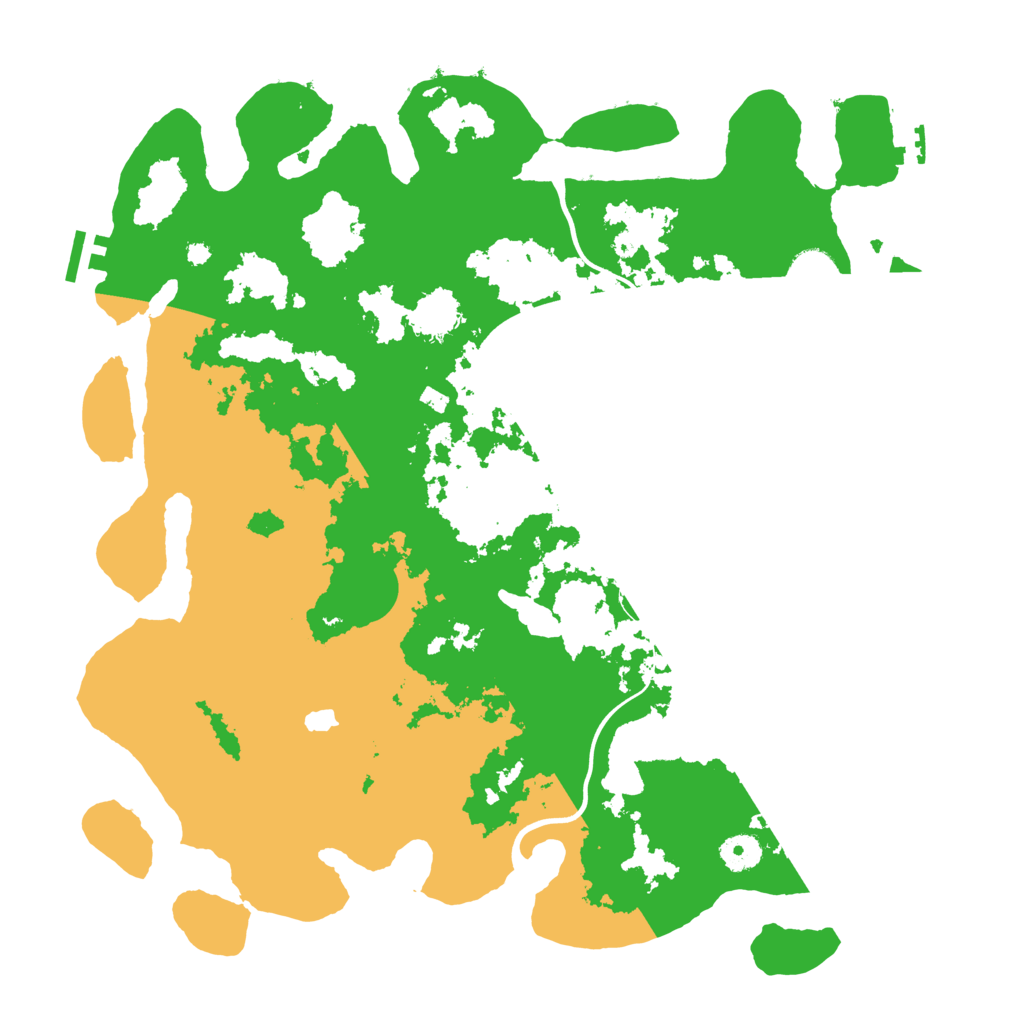 Biome Rust Map: Procedural Map, Size: 4000, Seed: 1973291544