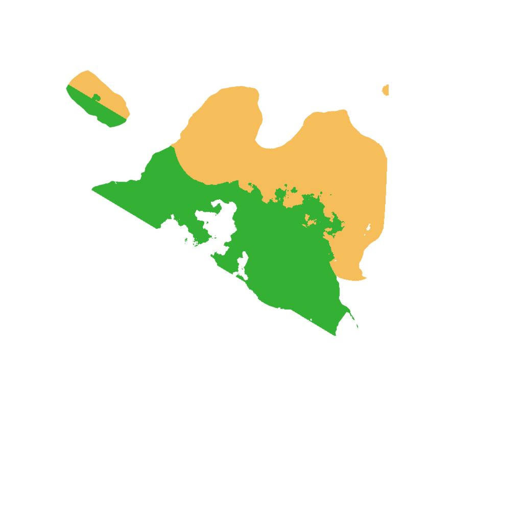 Biome Rust Map: Procedural Map, Size: 2000, Seed: 251499457