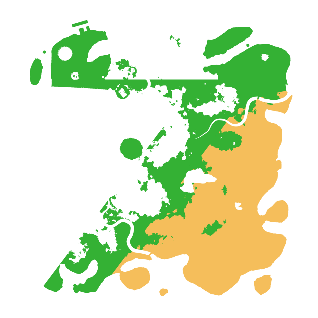 Biome Rust Map: Procedural Map, Size: 4000, Seed: 1307930303