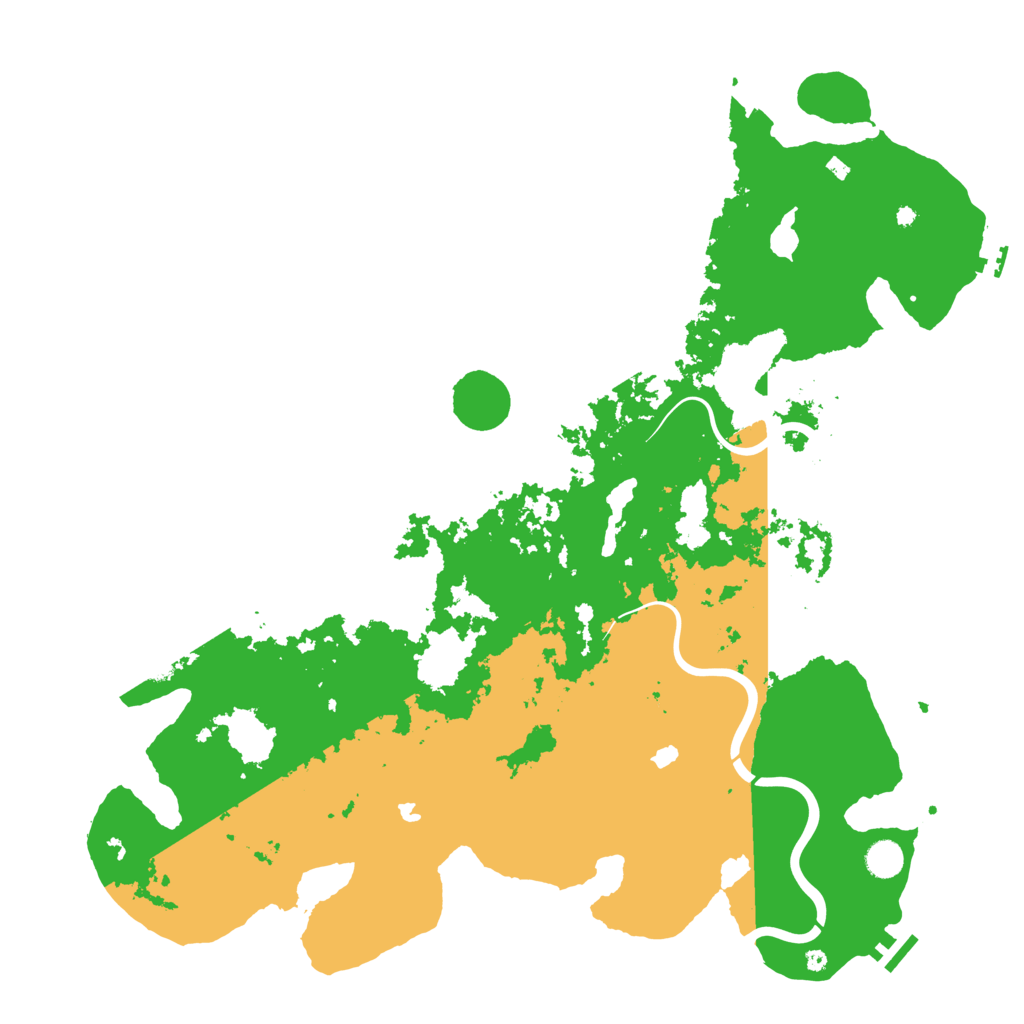Biome Rust Map: Procedural Map, Size: 4750, Seed: 13556