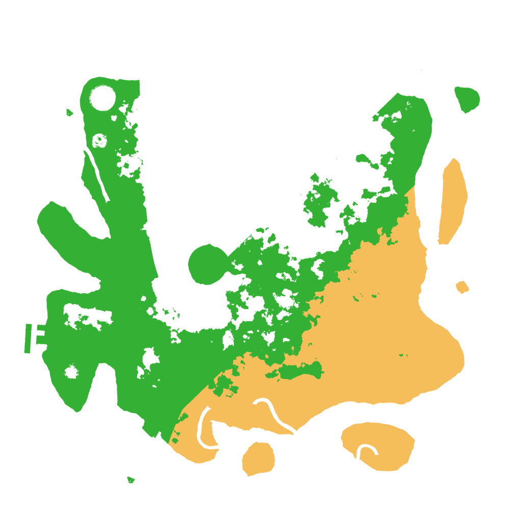 Biome Rust Map: Procedural Map, Size: 3600, Seed: 905