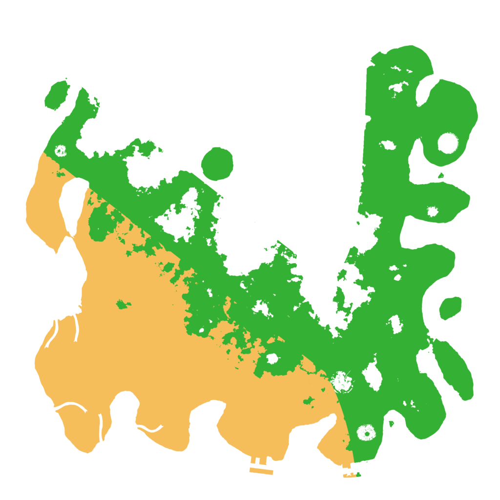 Biome Rust Map: Procedural Map, Size: 4300, Seed: 15461