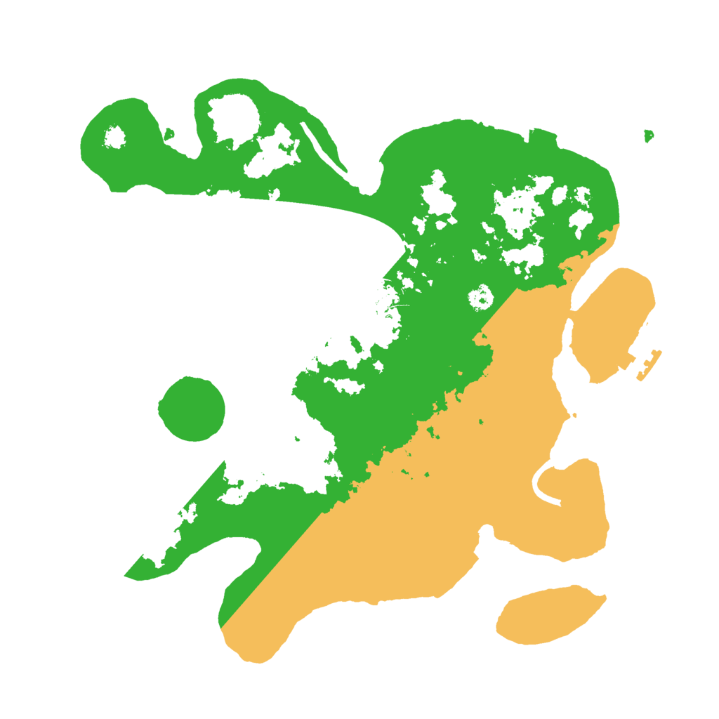 Biome Rust Map: Procedural Map, Size: 3000, Seed: 24211