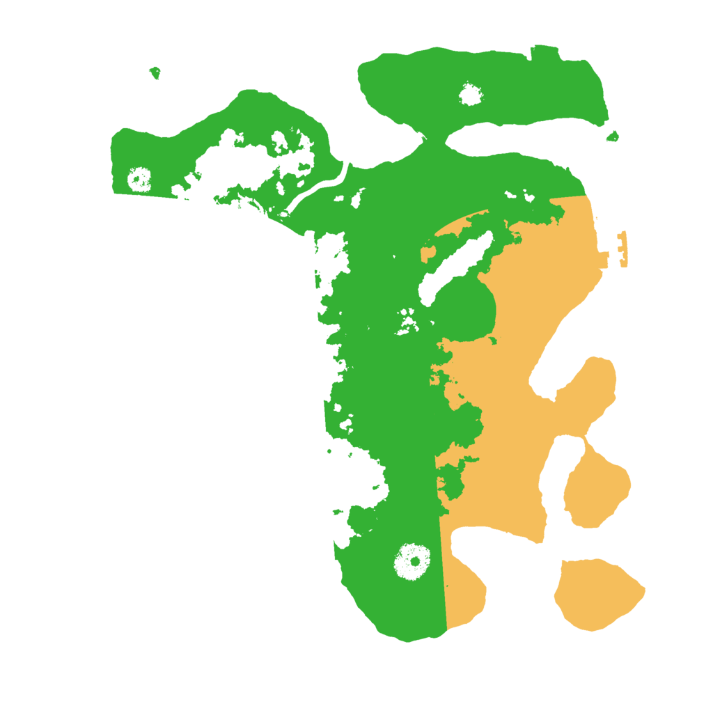 Biome Rust Map: Procedural Map, Size: 3000, Seed: 5992