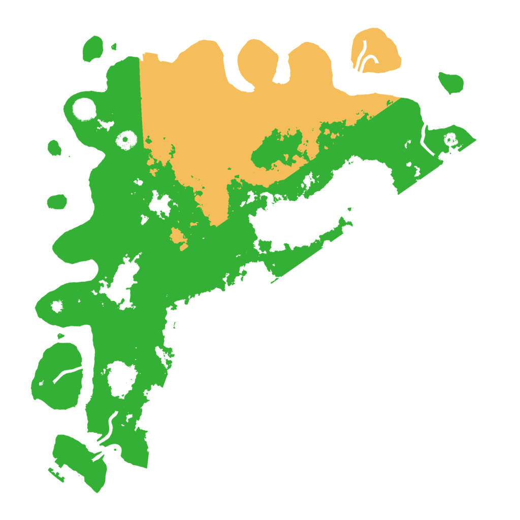 Biome Rust Map: Procedural Map, Size: 4000, Seed: 207916137