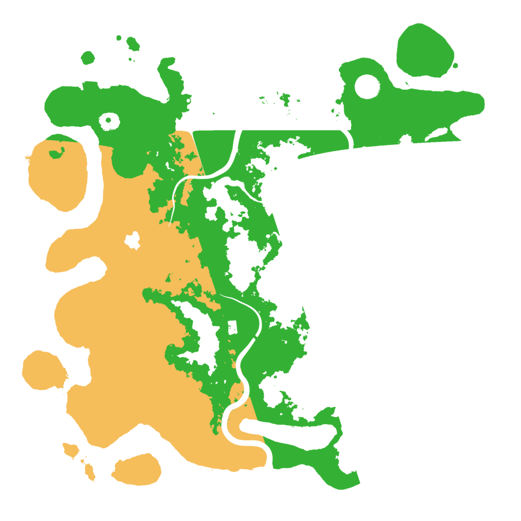 Biome Rust Map: Procedural Map, Size: 4000, Seed: 14602