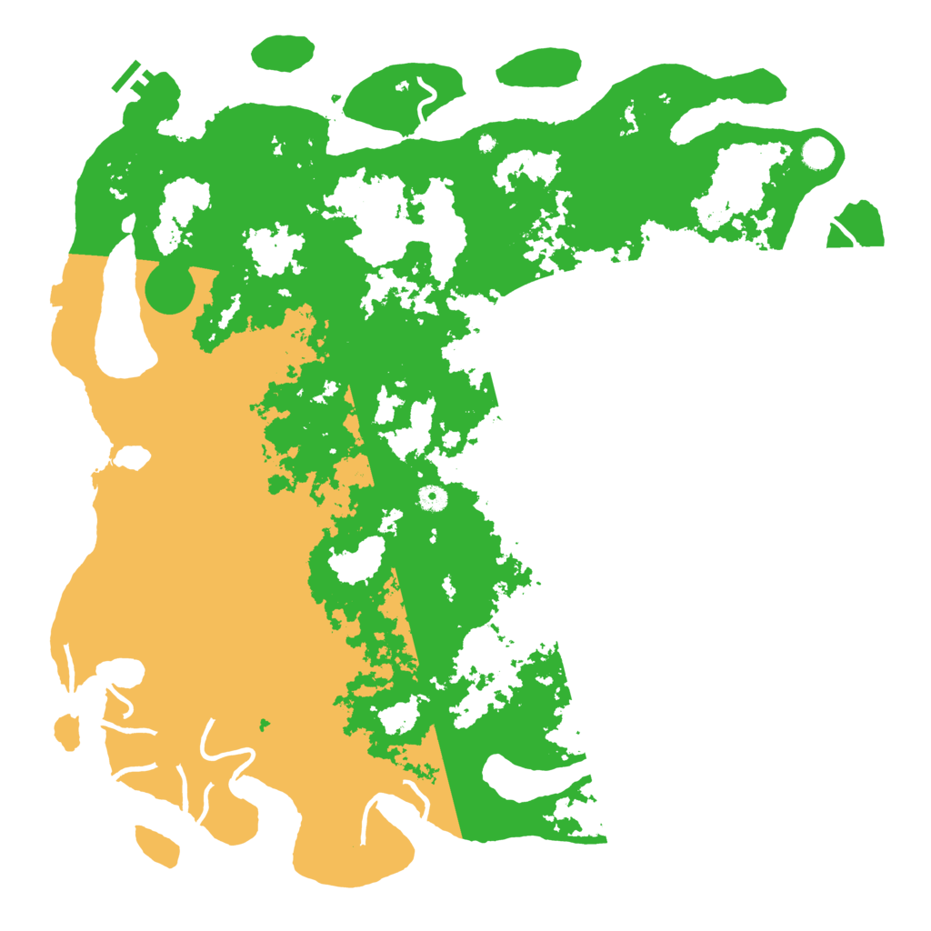 Biome Rust Map: Procedural Map, Size: 5000, Seed: 2109689534