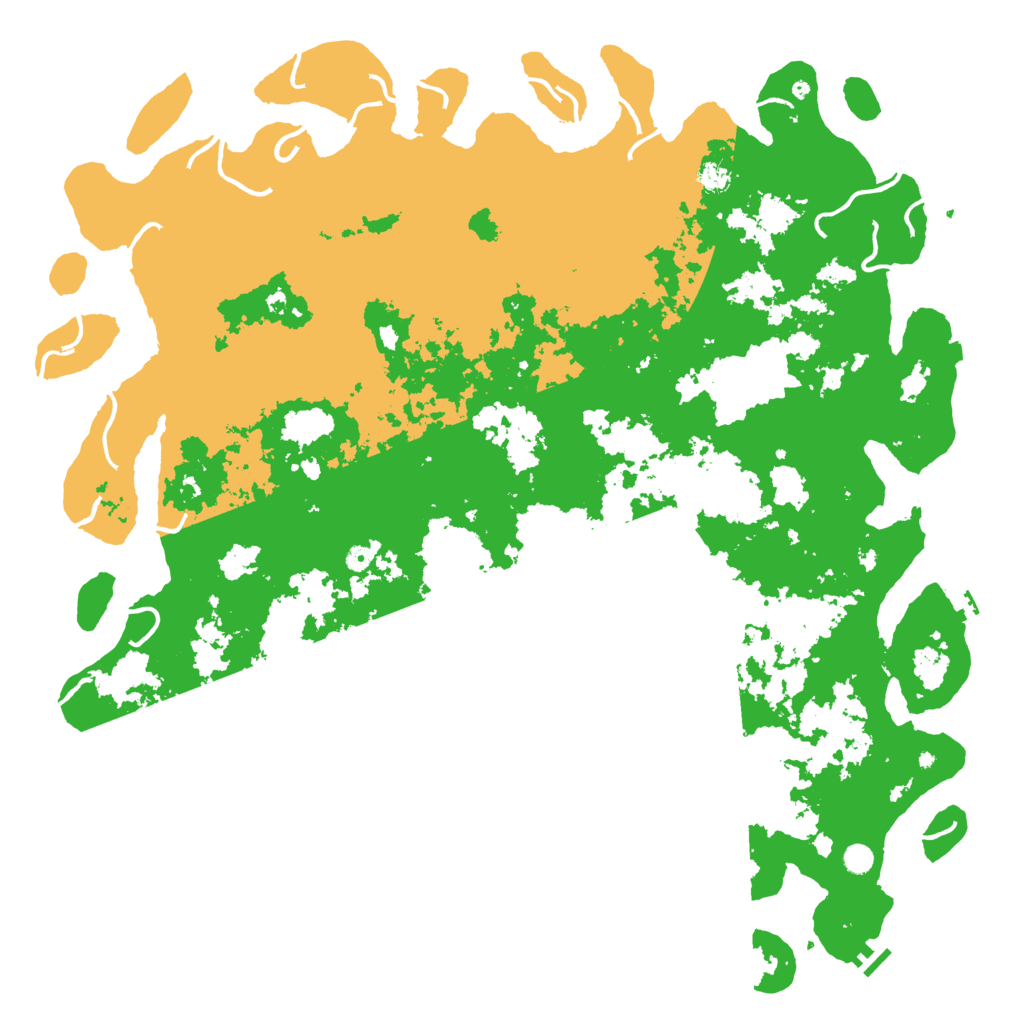 Biome Rust Map: Procedural Map, Size: 6000, Seed: 514729331