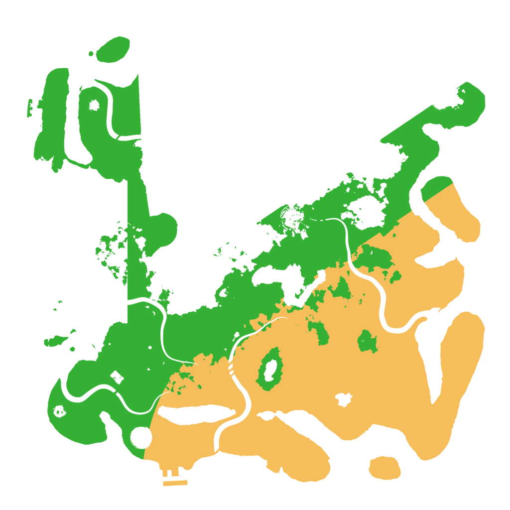 Biome Rust Map: Procedural Map, Size: 4250, Seed: 1391289479