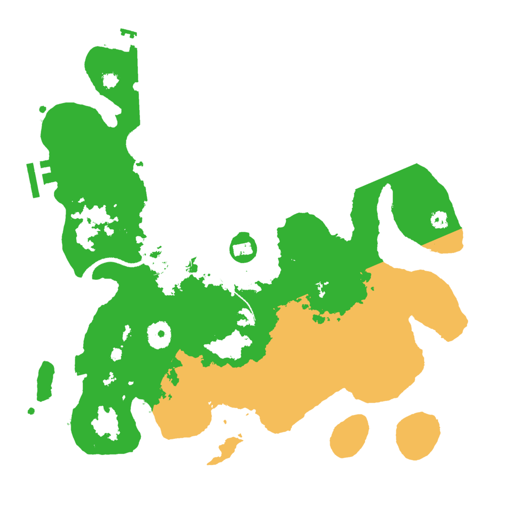 Biome Rust Map: Procedural Map, Size: 3000, Seed: 13295