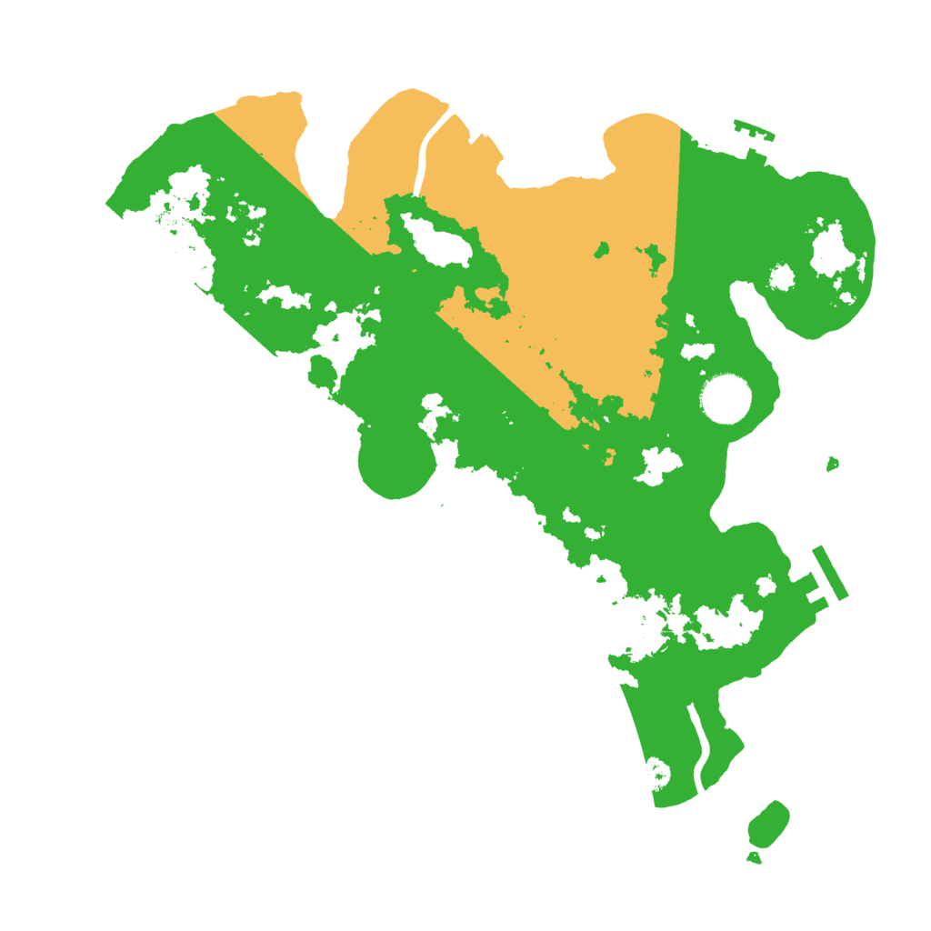 Biome Rust Map: Procedural Map, Size: 3250, Seed: 2022293662
