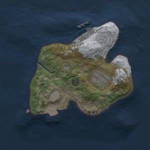 Thumbnail Rust Map: Procedural Map, Size: 2000, Seed: 4560, 7 Monuments