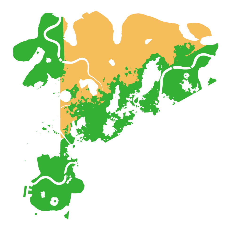 Biome Rust Map: Procedural Map, Size: 4250, Seed: 944145695
