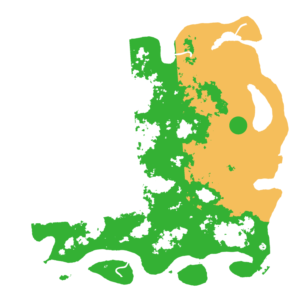Biome Rust Map: Procedural Map, Size: 4500, Seed: 22225