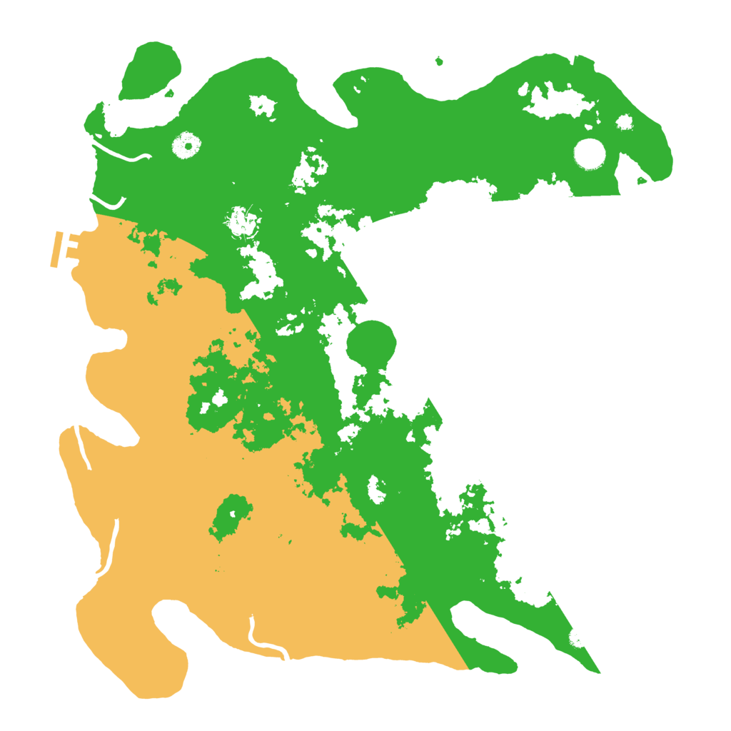 Biome Rust Map: Procedural Map, Size: 4096, Seed: 3563457