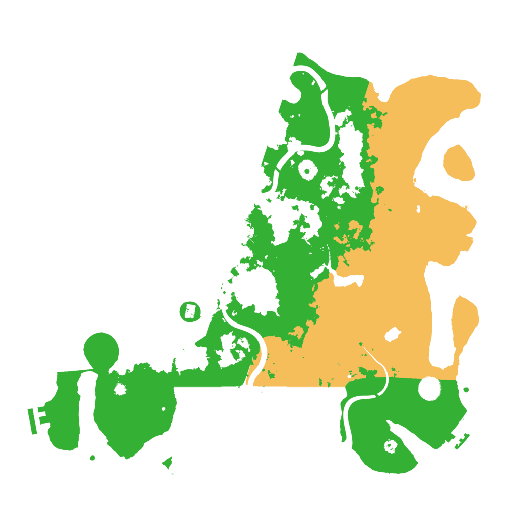 Biome Rust Map: Procedural Map, Size: 4000, Seed: 521926010