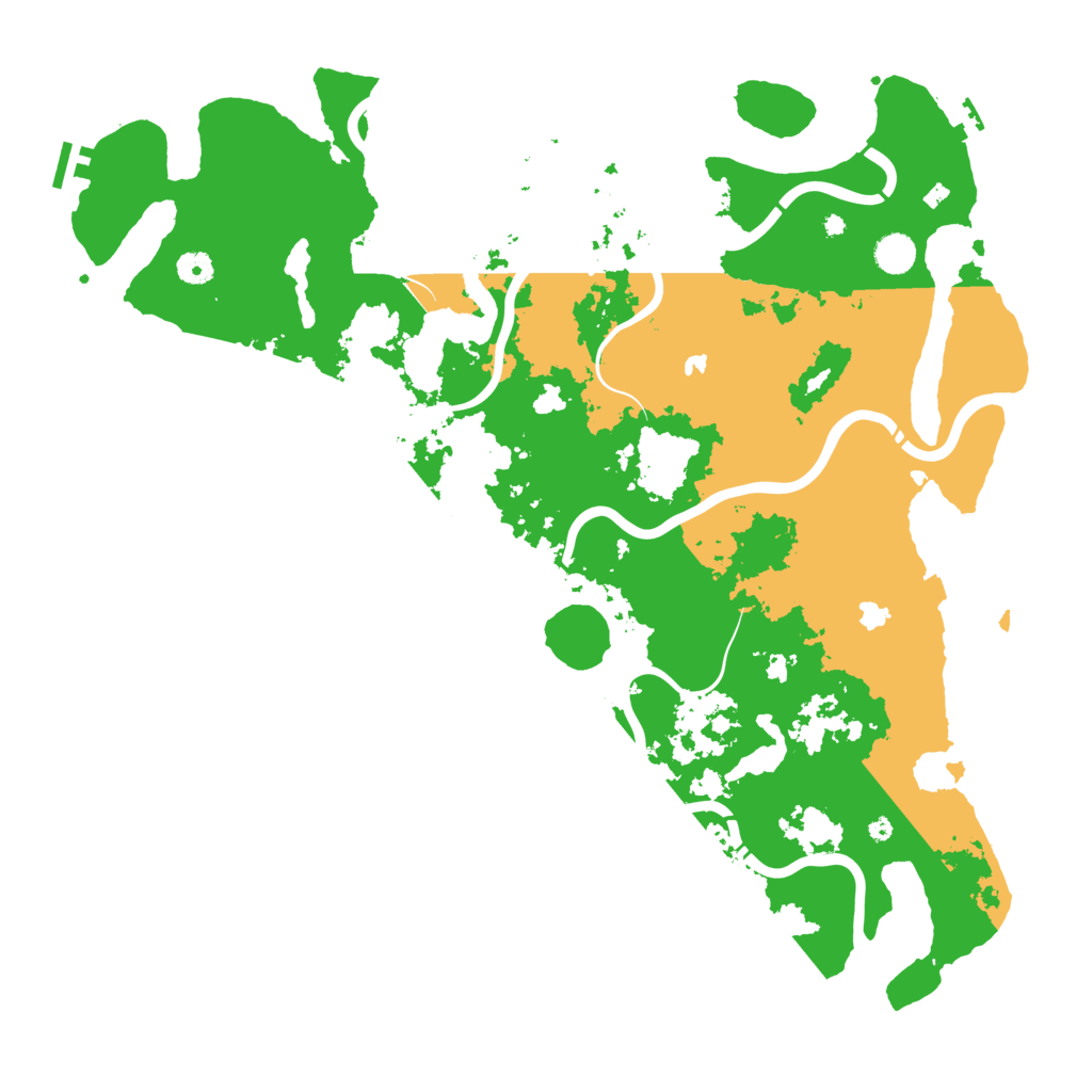 Biome Rust Map: Procedural Map, Size: 4700, Seed: 1167225121