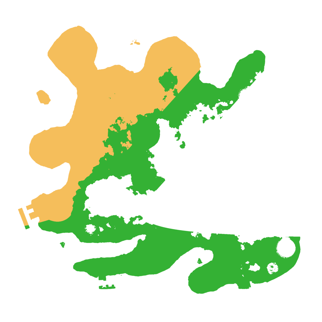 Biome Rust Map: Procedural Map, Size: 3000, Seed: 1745675402