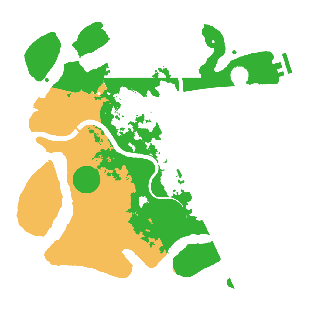 Biome Rust Map: Procedural Map, Size: 3000, Seed: 2144961687
