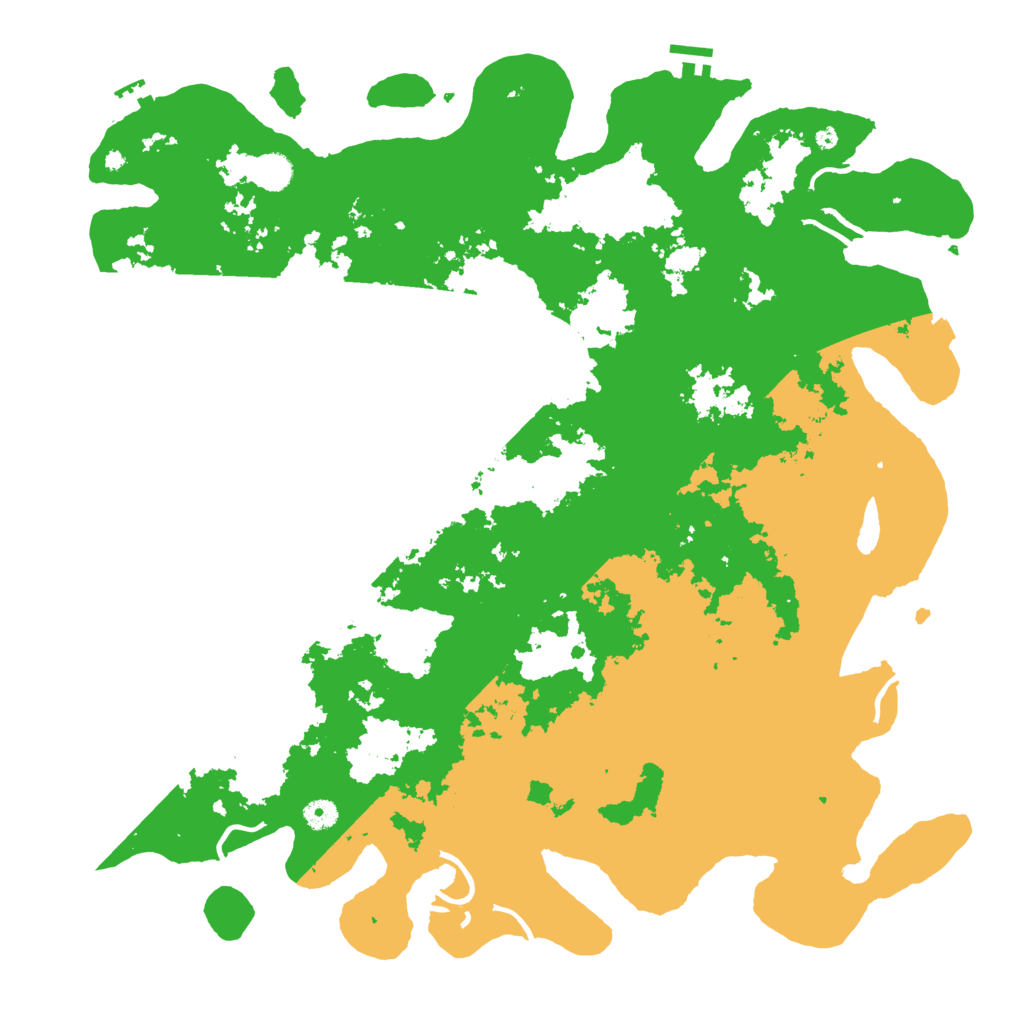Biome Rust Map: Procedural Map, Size: 4800, Seed: 2600
