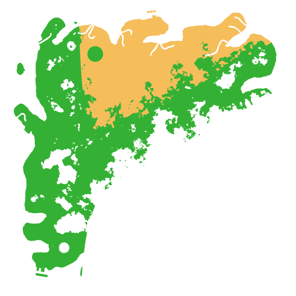 Biome Rust Map: Procedural Map, Size: 5000, Seed: 1538435268