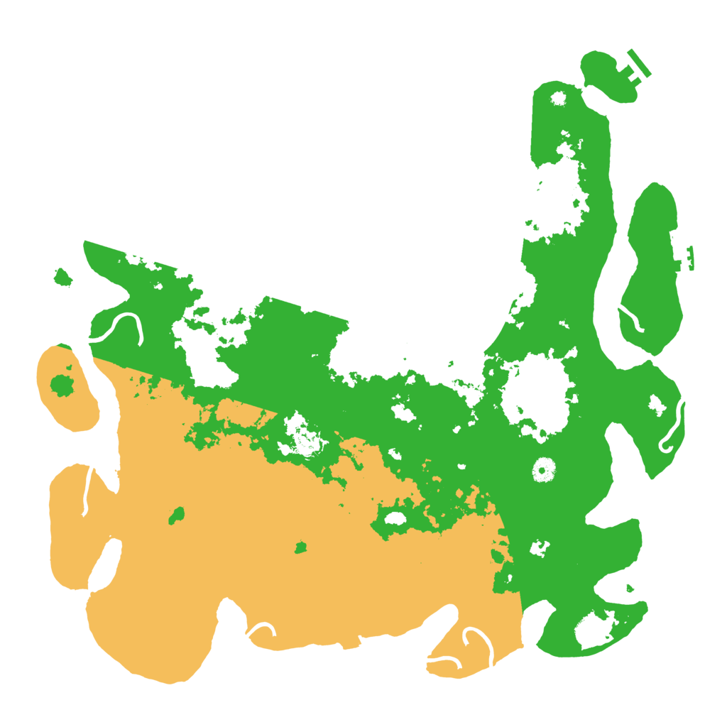 Biome Rust Map: Procedural Map, Size: 4500, Seed: 1441