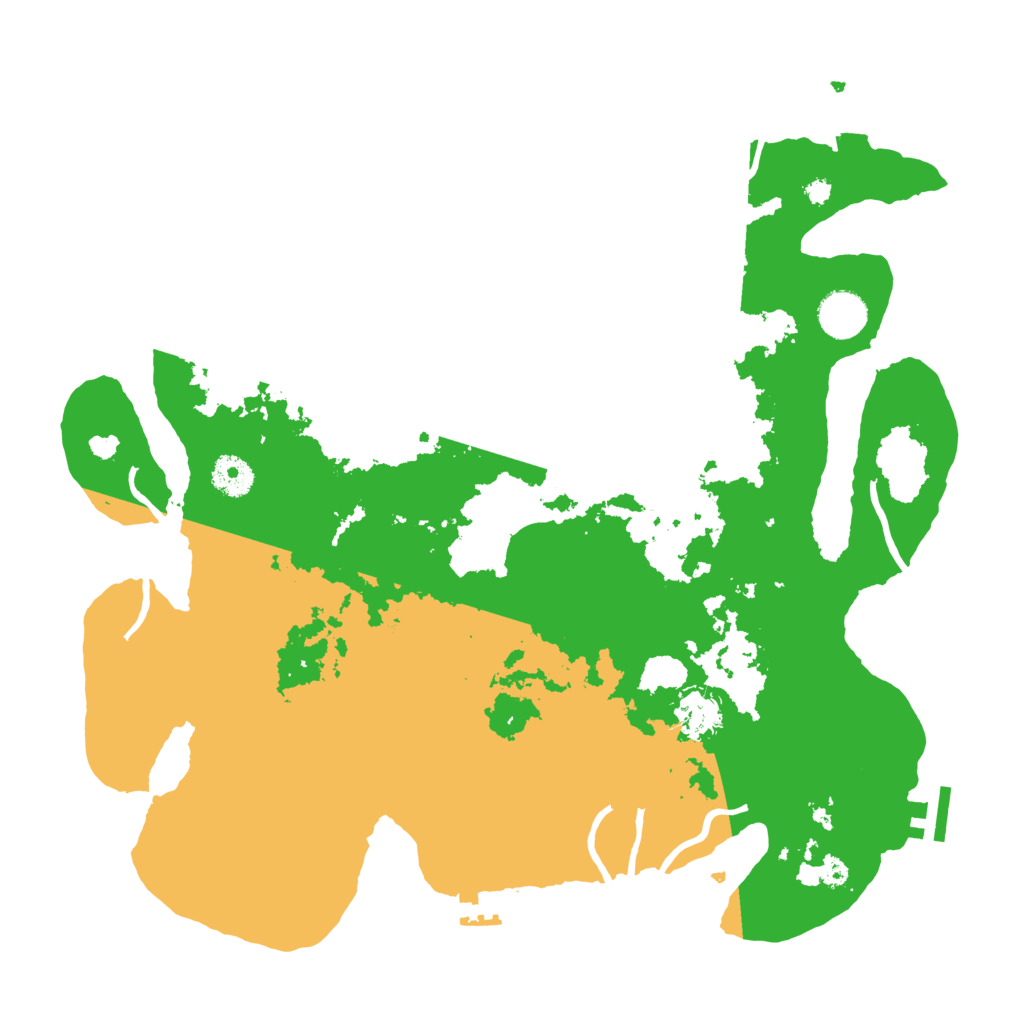 Biome Rust Map: Procedural Map, Size: 3750, Seed: 1441