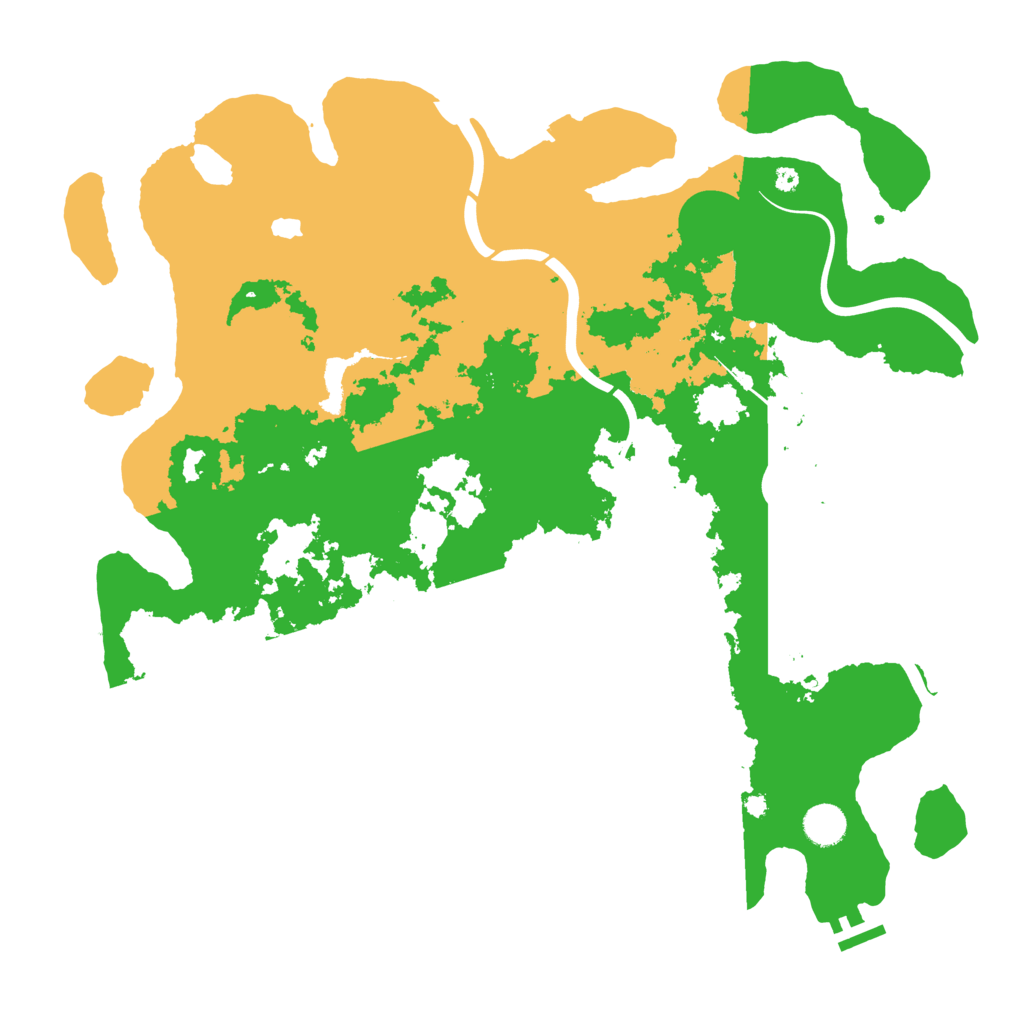 Biome Rust Map: Procedural Map, Size: 4250, Seed: 2139035874